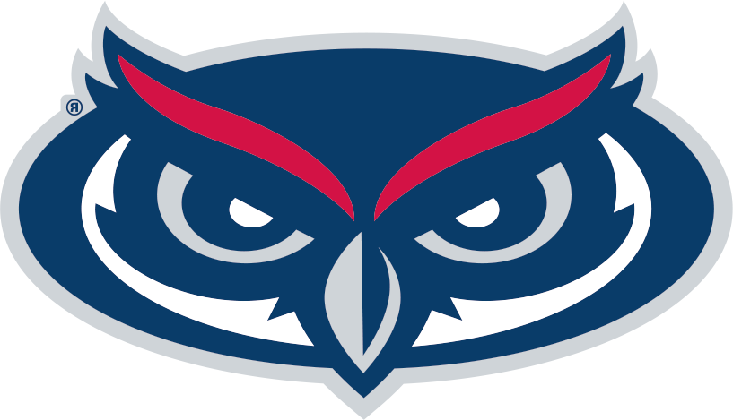 Florida Atlantic University Owl Head logo